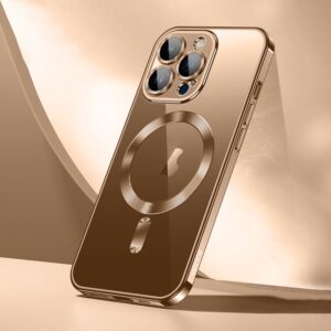 For iPhone 16 Pro Magsafe Schutzhülle/Case Cover mit Kamera Glas