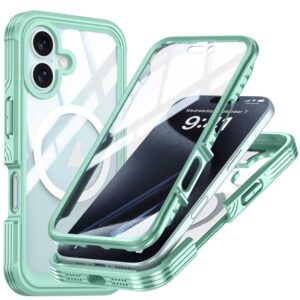 for iPhone 16 Outdoor PC + TPU 360° Magsafe Schutzhülle Case