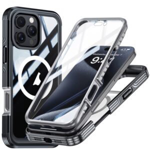 for iPhone 16 Pro Max Outdoor PC + TPU 360° Magsafe Schutzhülle Case