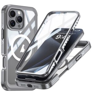 for iPhone 16 Pro Max Outdoor PC + TPU 360° Magsafe Schutzhülle Case