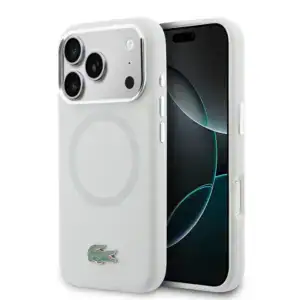 Lacoste for iPhone 17 Pro Smartphone Crocodile Magsafe Schutzhülle