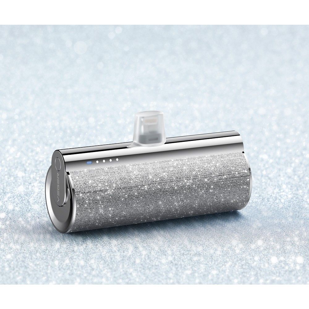 Power Bank 5000 mAh mit integriertem 8 Pin PD QC3.0 2.4A 12W PlugOn – Bild 2