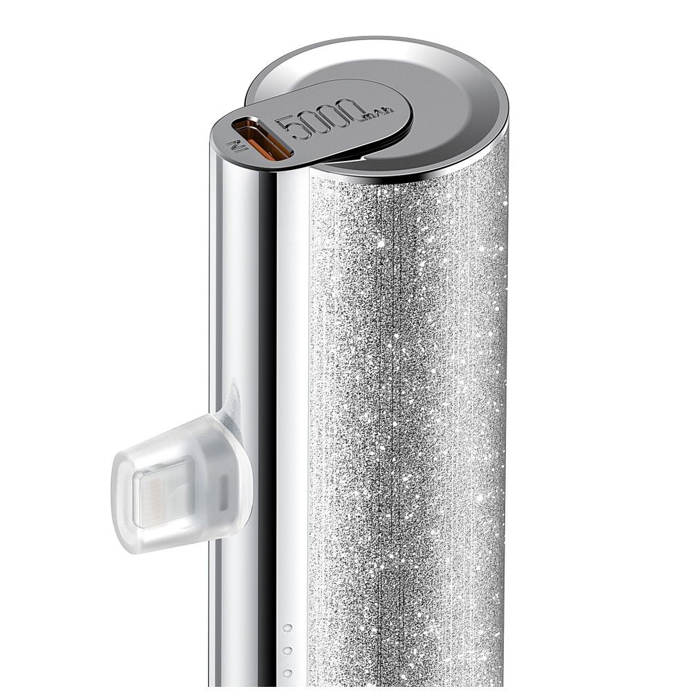 Power Bank 5000 mAh mit integriertem 8 Pin PD QC3.0 2.4A 12W PlugOn – Bild 3